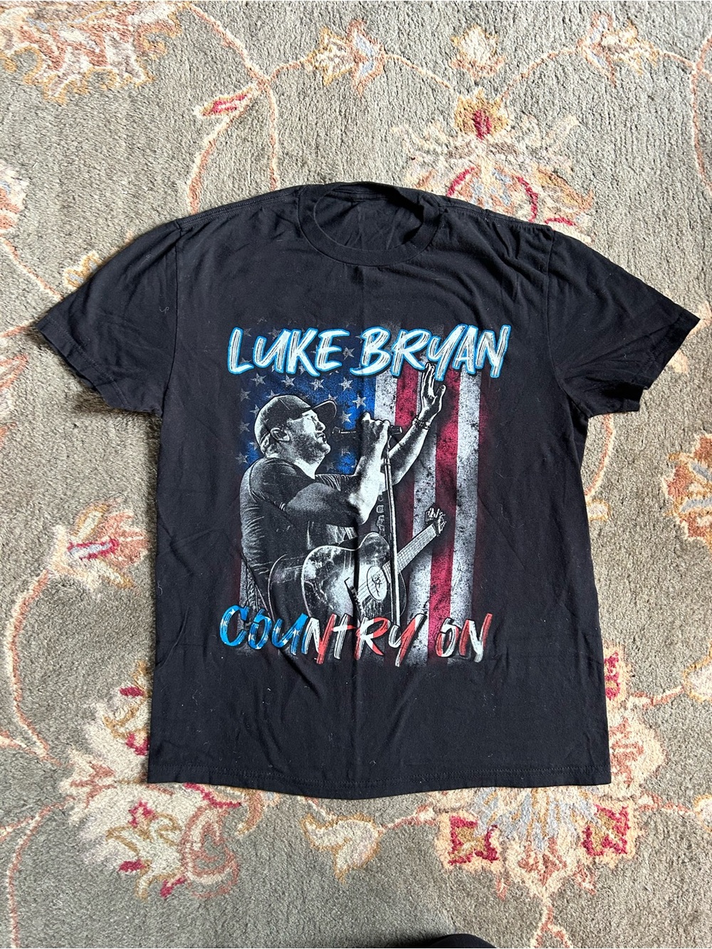 Luke Bryan Graphic Band Tee - Country On size S/M